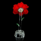 Сувенир стекло "Цветок нарцисс матовый" 12,5 см свет, МИКС - Фото 3