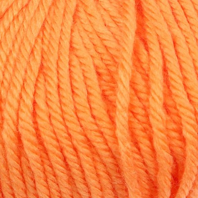 Пряжа "Семицветик" 100% акрил 100гр/180м (035 оранжев)