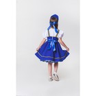 Костюм русский народный, платье, кокошник, рост 122-128 см, 6-7 лет, синий - Фото 6