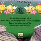 Пряжа "Карамелька принт" 100% акрил 175м/50гр (11313 принт) - Фото 3