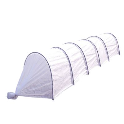 Парник прошитый, длина 5 м, 6 дуг из металла, дуга L = 2 м, d = 10 мм, спанбонд 60 г/м², «Весна»