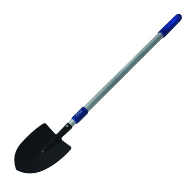 Лопата штыковая, острая, L = 90 см, телескопическая, металлический черенок, без ручки