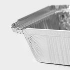 Форма из фольги для выпечки и запекания Доляна, 960 мл, 21.8×15.5×4 см - Фото 3