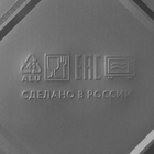Форма для выпечки и запекания Доляна, фольга, 3.1 л, 32×26×5 см, серебристая - Фото 6