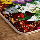 Доска разделочная сувенирная Дарим Красиво «8 марта. Букет», 19.5×27.5 см, дерево, разноцветная - Фото 3