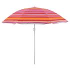 Зонт пляжный Maclay «Модерн», с серебристым покрытием, d=160 cм, h=170 см, цвет МИКС - Фото 4