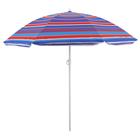 Зонт пляжный Maclay «Модерн», с серебристым покрытием, d=160 cм, h=170 см, цвет МИКС - Фото 5