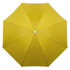 Зонт пляжный «Классика», d=160 cм, h=170 см, с серебряным покрытием, МИКС - Фото 2