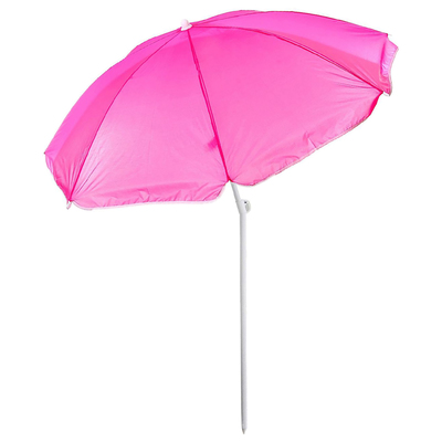 Зонт пляжный «Классика» с механизмом наклона, d=150 cм, h=170 см, МИКС