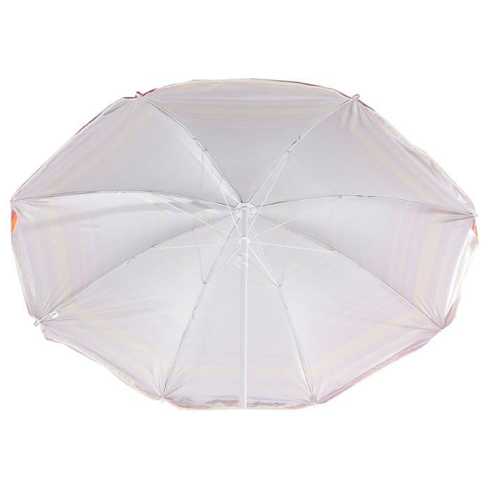 Зонт пляжный Maclay «Модерн», с серебристым покрытием, d=150 cм, h=170 см, МИКС - фото 1884679137
