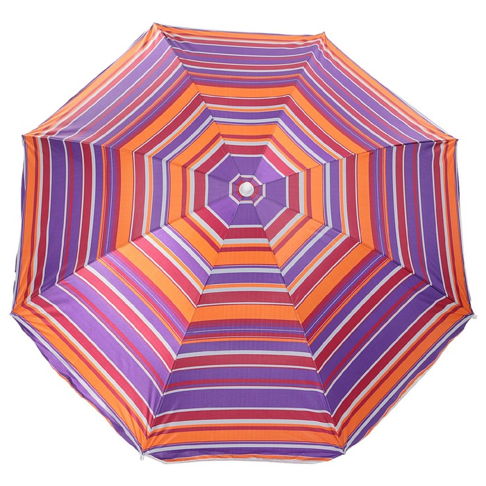 Зонт пляжный Maclay «Модерн», с серебристым покрытием, d=150 cм, h=170 см, МИКС - фото 1884679140