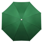 Зонт пляжный "Классика" с серебряным покрытием, d=210 cм, h=200 см, МИКС - Фото 6