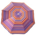 Зонт пляжный Maclay «Модерн» с серебристым покрытием, d=240 cм, h=220 см, цвет МИКС - Фото 9