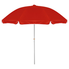 Зонт пляжный «Классика» с механизмом наклона, d=240 cм, h=220 см, МИКС - Фото 1