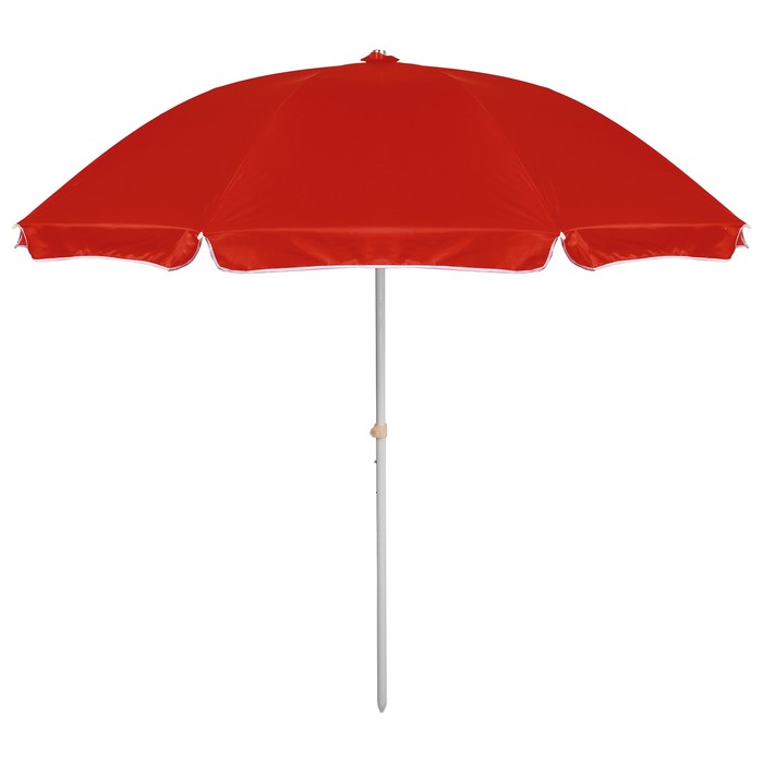 Зонт пляжный Maclay «Классика», d=260 cм, h=240 см, цвет МИКС - фото 1905303638