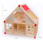 Домик кукольный с мебелью, 4 фигурки, 39 элементов - Фото 2