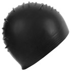 Шапочка для плавания ONLYTOP, резиновая, обхват 54-60, цвет МИКС - Фото 8