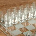 Игра "Пьяные шахматы", 32 рюмки, поле 35 х 35 см - Фото 2