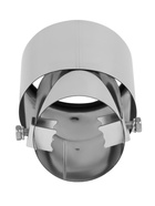 Насадка на глушитель 150×63 мм, посадочный 63 мм - фото 809435247