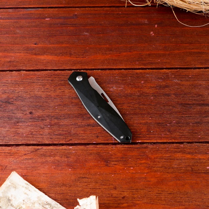 Нож складной "Разведчик" 15,5см, клинок 65мм/1мм - фото 1927357325