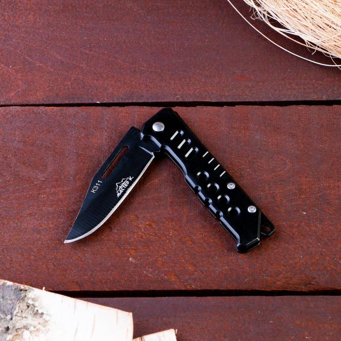 Нож складной "Пиранья" 15см, клинок 65мм/1,2мм - фото 1908353384