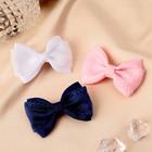 Зажим для волос «Первоклассница», бант с сеточкой, 5.5 см - Фото 1