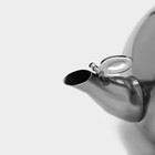 Чайник заварочный «Арес», 1.2 л, металлическое сито, нержавеющая сталь, хромированный - Фото 3