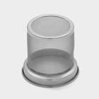 Чайник из нержавеющей стали «Жуан», 1,15 л, металлическое сито, цвет хромированный - фото 4585515