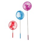 Сачок детский, телескопический, 66 см, диаметр: 19 см, МИКС - Фото 6