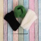 Игрушка из шерсти, мыло с мочалкой "Панда" - Фото 4