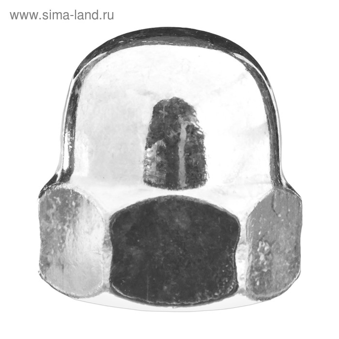 Гайка ЗУБР, колпачковая, DIN1587, оцинкованная, М10, 5 кг - Фото 1