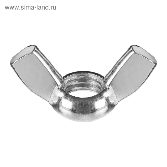 Гайка-барашек ЗУБР МАСТЕР, с округлыми лепестками, DIN 315, оцинкованная, М8, 5 кг - Фото 1