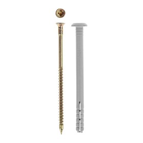 

Дюбель-гвоздь "ЗУБР Мастер", полипропиленовый, грибовидная манжета, 6x80 мм, 70 шт