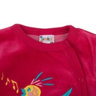 Комбинезон детский, рост 80 см, цвет малиновый - Фото 4