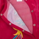 Комбинезон детский, рост 80 см, цвет малиновый - Фото 7