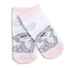 Набор детских носков (3 пары) "Кот" цвет розовый, р-р 8, 3-6 мес - Фото 6