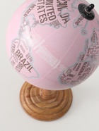 УЦЕНКА Сувенир глобус "Розовый" 20,3х20,3х37 см - Фото 4