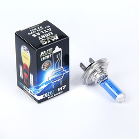 Галогенная лампа AVS ATLAS BOX, H7, 12 В, 55 Вт, 5000К, 1 шт