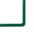 Рама из ударопрочного пластика с закругленными углами А4, без протектора, цвет зелёный - Фото 9