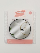 Зеркало макияжное, увеличение ×5, на присосках, d=9 см, чёрное - Фото 6