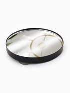 Зеркало макияжное, увеличение ×10, на присосках, d=9 см, чёрное - Фото 2