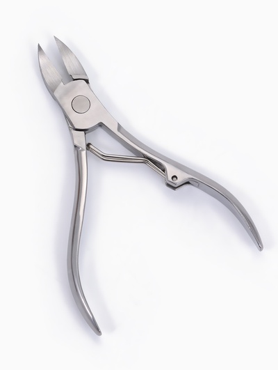 Кусачки педикюрные, 10.5 см, длина лезвия-15 мм, на блистере