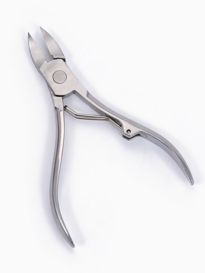 Кусачки педикюрные, 10.5 см, длина лезвия-15 мм, на блистере - Фото 1