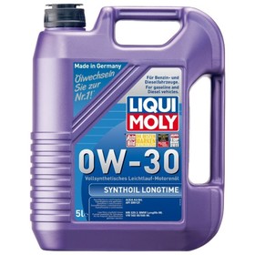 

Масло моторное Liqui Moly синт., 0W-30 Synthoil Longtime, 5 л