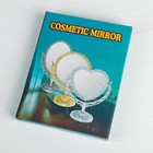 Зеркало настольное, двустороннее, с увеличением, зеркальная поверхность 9 × 12,5 см, цвет бронзовый - Фото 2