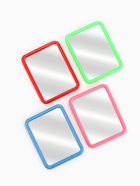 Зеркало настольное, прямоугольное, настенное, 11.5×15 см, (9.7×13 см), МИКС - Фото 3