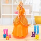 Кукла-модель «Дженифер» с набором обуви, МИКС - Фото 7