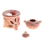 Аромалампа для эфирных масел «Чайник на колонне», под мрамор, 12×8.5×8.5 см, МИКС - Фото 2