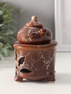 Аромалампа для эфирных масел «Чайник на колонне», под мрамор, 12×8.5×8.5 см, МИКС - Фото 5