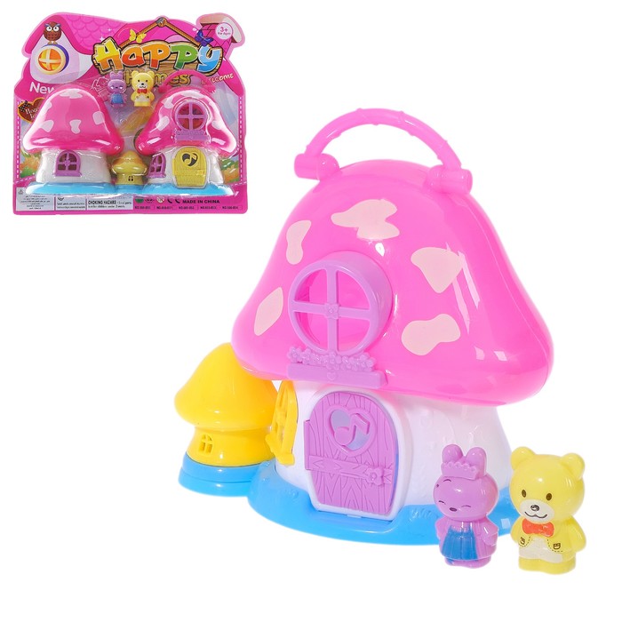 Дом "Грибок" с мишками - Фото 1